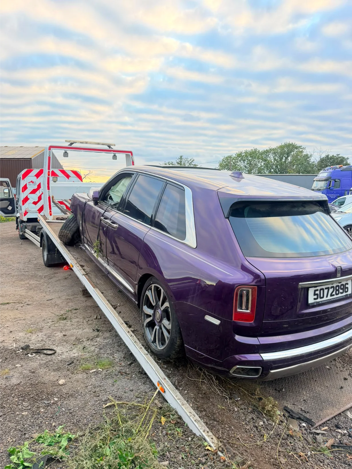 Rolls Royce Cullinan Vehicle Recovery Transporter Five Star Breakdown Recovery & Transport