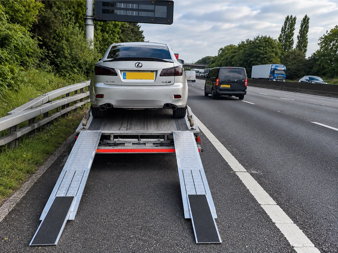 vehicle motorway breakdown recovery