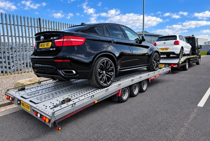 Auction vehicle transport